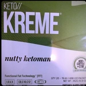 Pruvit Nutty Ketoman Keto Kreme - 20ct Box